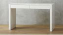 APRODZ Solid Wood Minimal Study Desk Table for Home and Office, White, 120 cm x 50 cm x 76 cm (d-28)...