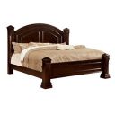 APRODZ Solid Wood Without Storage Queen Size Clare Bed for Bedroom Stylish | Dark Brown Finish...