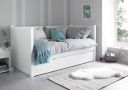 APRODZ Solid Wood wolli Trundle Bed for Living Room | Bed for Bedroom | Multicolour Finish...