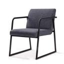 APRODZ Steel Dining Chair Modern Minimalist Lounge Chair, Balcony Chair, Bedroom, Cafe, Dining Room, Living Room, Etc. Modern Style...
