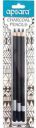 APSARA Charcoal Pencils (Pack of 3 Pencils)...