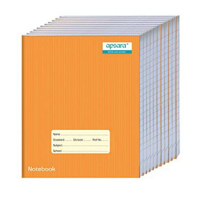 Apsara Small size Hardbound Notebook 19x15.5 Pages 92Med.sq