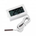 AptechDeals Mini LCD digital thermometer sensor wired for Room temperaure/fridges, Indoor Outdoor Portable Pocket LCD Electronic Temperature Meter Tester Instant Read Thermocouple...