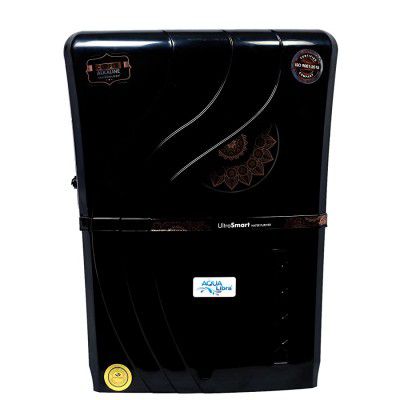 Aqua Libra Black Color Water Purifier with UV+COPPER+UF Purifier for Home For Kitchen(For corporation water only 200 PPM TDS)not support borwell water