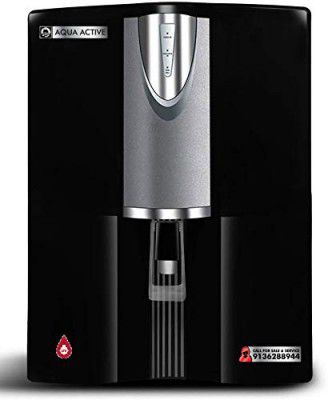 Aqua Mineral Plus Advance Plus 12L RO+UV+UF+Alkaline Mineral Cartridge+TDS Water Purifier (White and Blue)