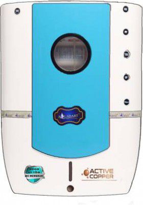 AquaDart Premium Copper RO Water Purifier  High TDS 3000 Membrane 12 L RO + UV + UF + TDS Water Purifier 