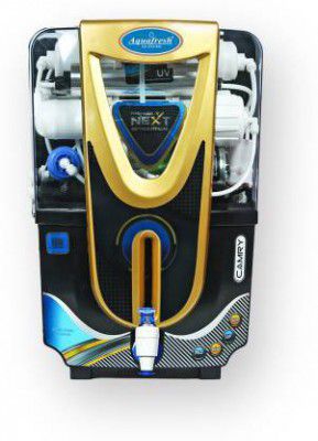 Aquafresh Black gold camry 12 Ltrs + copper filter 13 L RO + UV + UF + Copper + TDS Control Water Purifier 