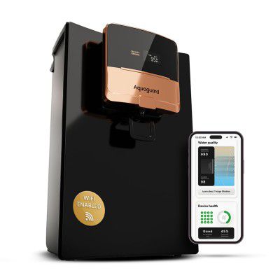 [Extra Rs 7449 OFF] Aquaguard Ritz Pro RO+UV+Copper Water Purifier | 2 year filter life | SMART Purifier 