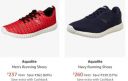 Aqualite Men's Running Shoes Starting From Rs 237...