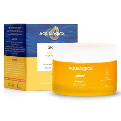 Aqualogica Glow+ Mousse Vitamin C Night Gel 50g