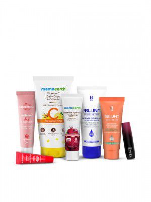 Aqualogica Self Care Essentials Gift Set with Vanity Bag