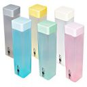 Aquaqlean Frosty Plastic Food Grade Fridge Square Bottle Set...