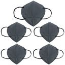 Aquaqlean N95 Masks (Pack of 5) | 5 Layers of Protection with Genuine Double Layer Melt-Blown and Hot Air Cotton...
