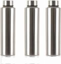 Aquasleri 1000 ml Steel Fridge Water Bottle for, school, office, ,(pack of 3) 1000 ml Bottle  (Pack of 3, Silver, Steel)...
