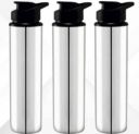 Aquasleri Sipper Bottles, Steel Water Bottle, Water Bottle, For Kids, Gym, School, Office 1500 ml Sipper  (Pack of 3, Silver, Steel)...