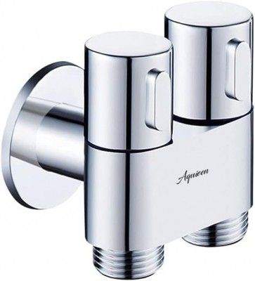 Aquieen Luxury Series Two-Way Angle Valve PVD Finish (Chrome)