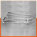 Aquila by Bathla - Dorado Stainless Steel Towel Rack/Holder/Stand for Home | Wall Mountable & Foldable | (Large - 24 inches)...