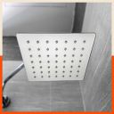 Aquila by Bathla - Zoya Ultra-Slim Rectangular Shower Head | Medium - 150mm x150mm...
