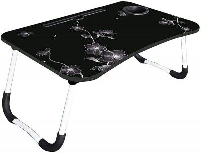 Arabic Foldable Laptop Bed Tray Table, Multifunction Lap Tablet Desk with Cup Holder