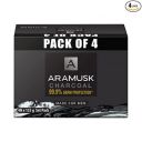 Aramusk Charcoal Soap, 125 g (Pack of 4)...