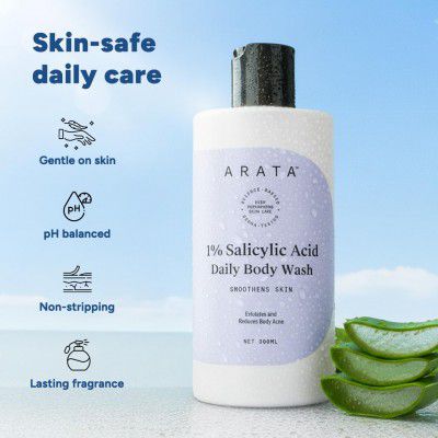 Arata 1% Salicylic Acid Body Wash - 300ml