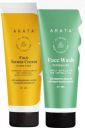 ARATA Anti-Aging Face Kit|Face Serum-Cream&Wash|Mini|For Glowing Skin (2 Items in the set)...