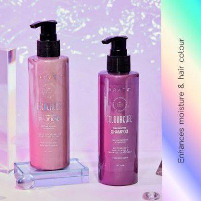 ARATA Colour Protect Duo | Shampoo & Conditioner | Repairs Damage  (2 Items in the set)