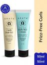 ARATA Curl Styling Combo for Frizzy, Wavy & Curly Hair | Get Frizz-Free, Defined Curls  (2 Items in the set)...