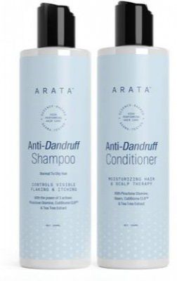 ARATA Dandruff Detox Duo|Anti-Dandruff Shampoo & Conditioner|Normal-Oily Hair (2 Items in the set)