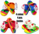 ARAVON  Boys & Girls Slip On Slipper Flip Flop (Multicolor)...