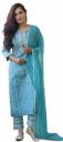 Arayna Womens Cotton Printed Straight Kurti Palazzo Pants Set with Dupatta...