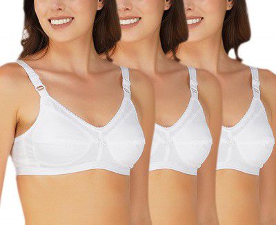 Arc de Shapes Pure Cotton Full Coverage Non-Padded Everyday Bra for Women Daily Uses all-day freshness and support, enhance everyday