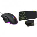 Archer Tech Lab AirCase Recurve 300 Wired Gaming Mouse,12000 DPI with 1000Hz Polling Rate 8 Buttons, Support...