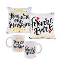 Archies 1st Valentine's Day Fabric 2 Cushion and 2 Mug...