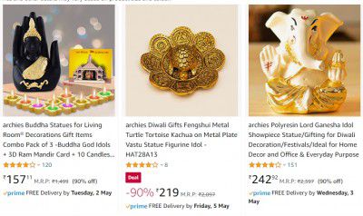 Archies gifting articles up to 94% off