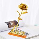 ARCHIES Gold Plated Rose with Soft Ribbon and Quality Box Packing Gifting for Mothers Day, Fathers Day, Daughters Day LOVEGRSE01...