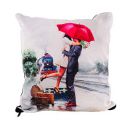 archies Love Cushion (12x12 inches) with Filler & Greeting Card Combo | Everyday Gift | Romantic Gift for Girlfriend, Boyfriend, Couples | Birthdays | Anniversaries-VPIL57...