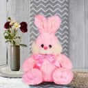 ARCHIES Plush Soft Toy Sitting Bunny Pink 30 Cm | Couples 769496...