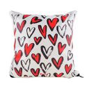 Archies Valentine Polyester Blend Love Cushion (Standard)...