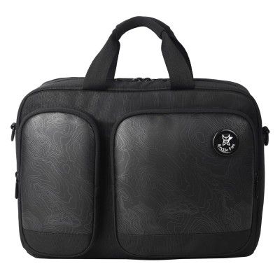 Arctic Fox Chronicle Laptop Carry Case 15 Inch for Women and Men (Black)