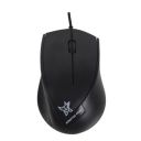 Arctic Fox Opti-Lite Wired Mouse with1200 DPI Optical Sensor, USB Plug-and-Play, Built-in Scrolling and 3 Handy Buttons...