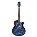 ARCTIC Vigor Acoustic Guitar package with 40 inches Folk steel string Guitar Curved shape with Bag, Capo & Picks...