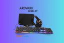 ARDVARK AVMK-27, 4 in 1 Combo | Gaming Keyboard and Mouse Combo, RGB Backlit Wired Gaming Mouse and Keyboard, Mouse pad, Gaming Headset, Gamer 4 in 1 Bundle for PC PS4 PS5 and Xbox....