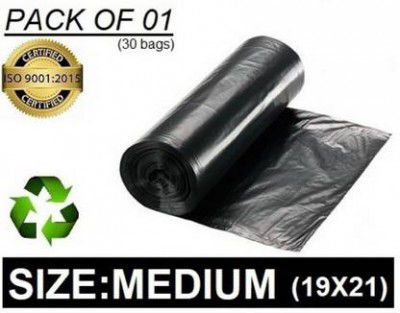 Arham 19X21 INCH Medium 10 L Garbage Bag ( Pack Of 30 )