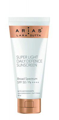 Arias by Lara Dutta Superlight Daily Defense Sunscreen 50gm