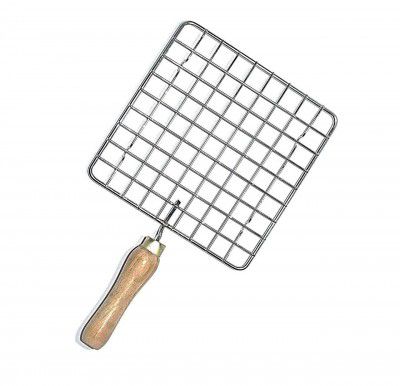 aRIC Barbeque Jali Roti Roast Grill Stainless Steel  (Square) 1pc
