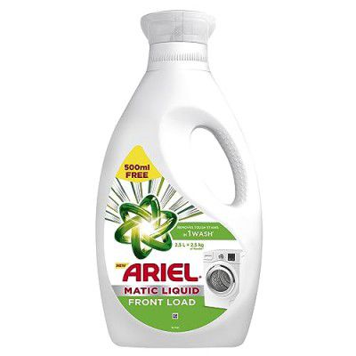 Ariel Matic Liquid Detergent Front Load 2 Ltr + 500ml Free
