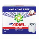 Ariel Matic Top Load Detergent Washing Powder – 4 Kg+2 KG free...