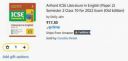 Arihant ICSE Literature in English (Paper 2) Semester 2 Class 10 for 2022 Exam (Old Edition)...