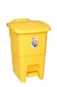 Aristo Biomedical Waste Plastic dustbin with Pedal Yellow,25 LTR...
